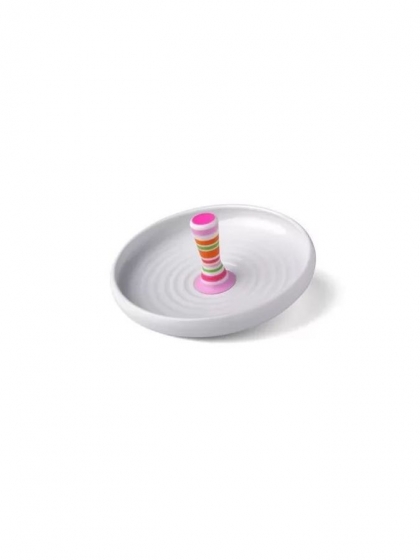 Alessi, Trottola svuotatasche bianca Pirouette